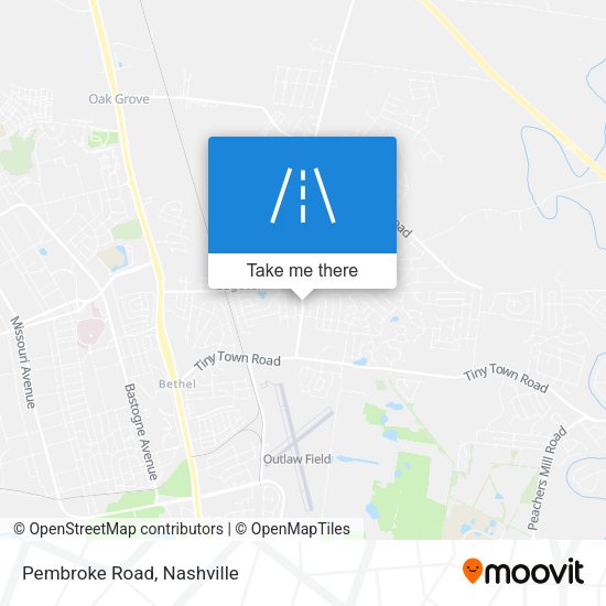 Mapa de Pembroke Road