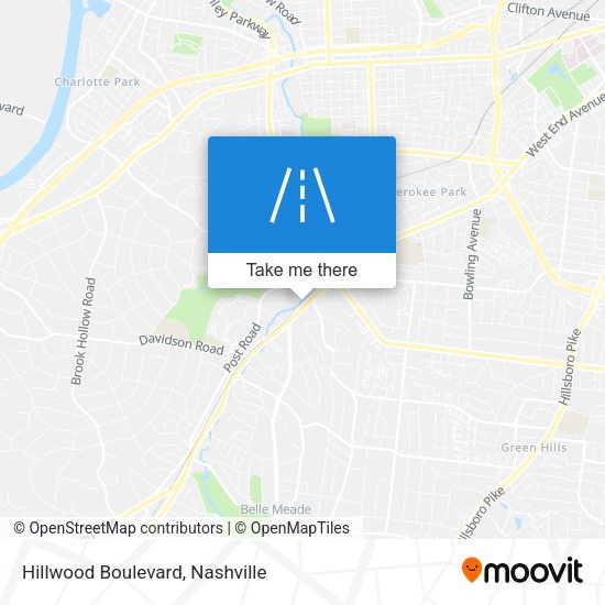 Mapa de Hillwood Boulevard