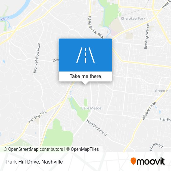 Mapa de Park Hill Drive