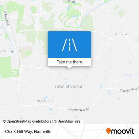 Mapa de Chalk Hill Way