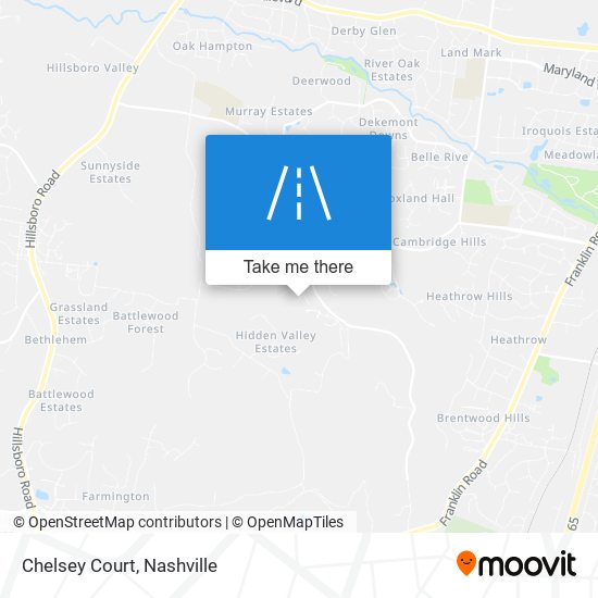 Chelsey Court map