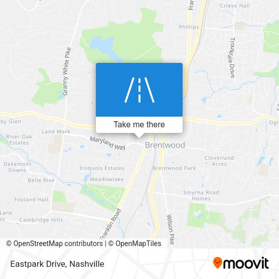 Mapa de Eastpark Drive