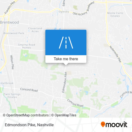 Mapa de Edmondson Pike