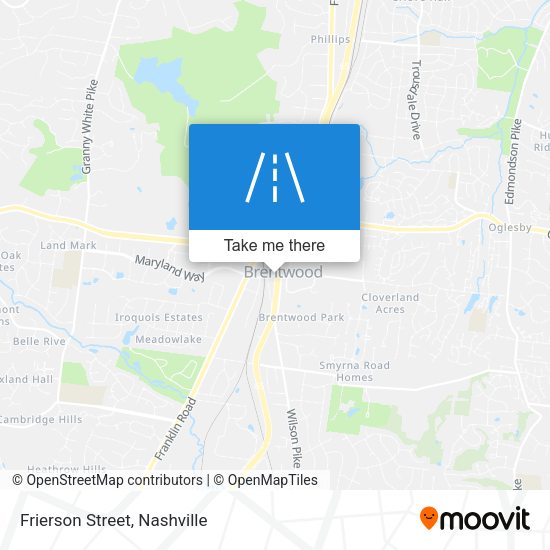 Mapa de Frierson Street
