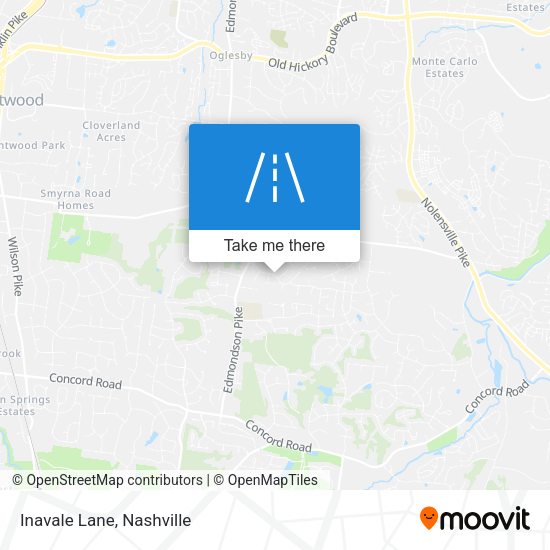Mapa de Inavale Lane