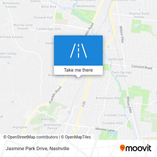 Jasmine Park Drive map