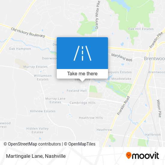 Mapa de Martingale Lane