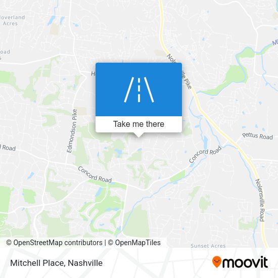 Mapa de Mitchell Place