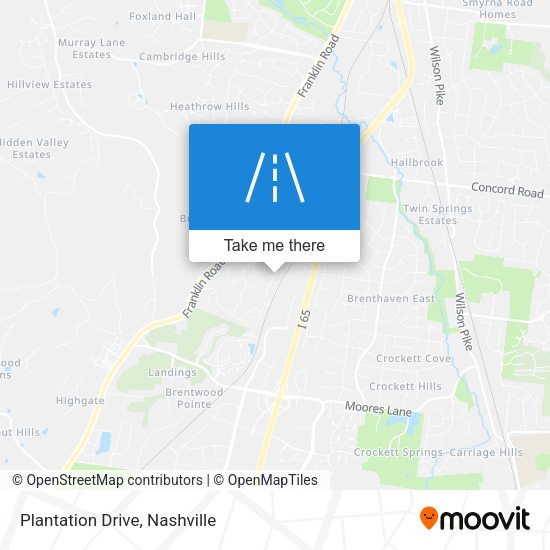 Mapa de Plantation Drive