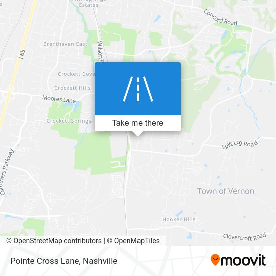 Mapa de Pointe Cross Lane