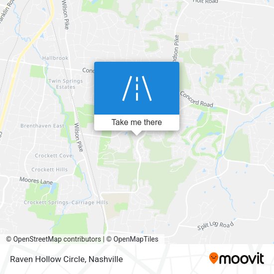 Mapa de Raven Hollow Circle