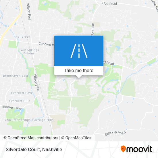 Silverdale Court map