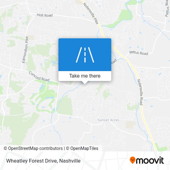 Wheatley Forest Drive map