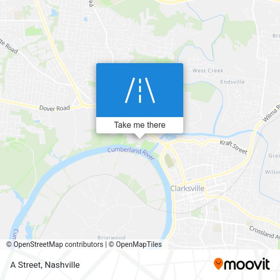 Mapa de A Street