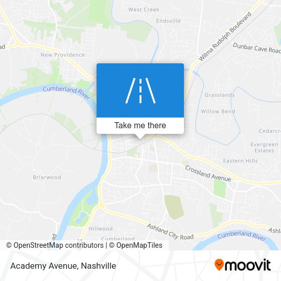 Academy Avenue map