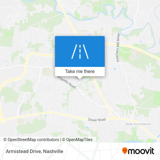 Mapa de Armistead Drive