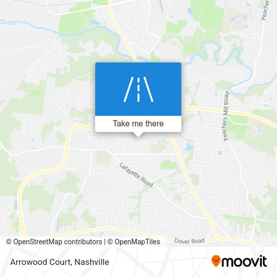 Mapa de Arrowood Court