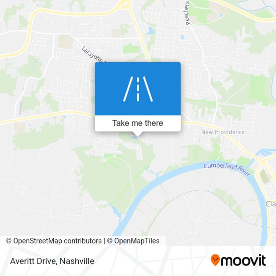 Mapa de Averitt Drive