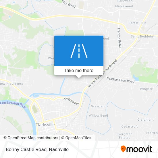 Mapa de Bonny Castle Road