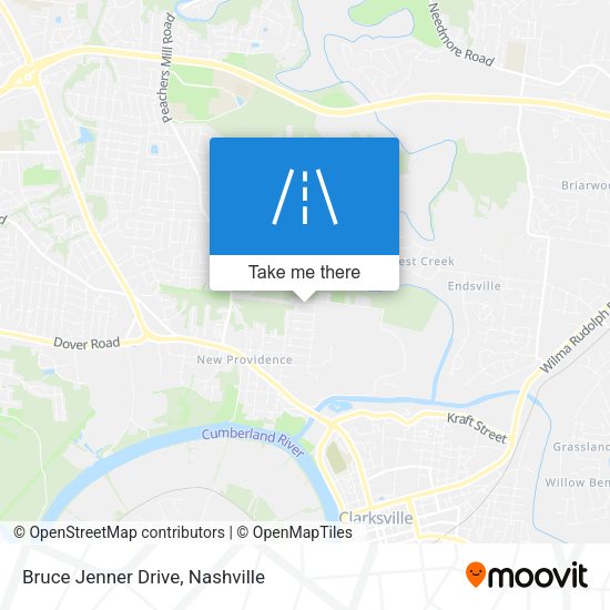Mapa de Bruce Jenner Drive