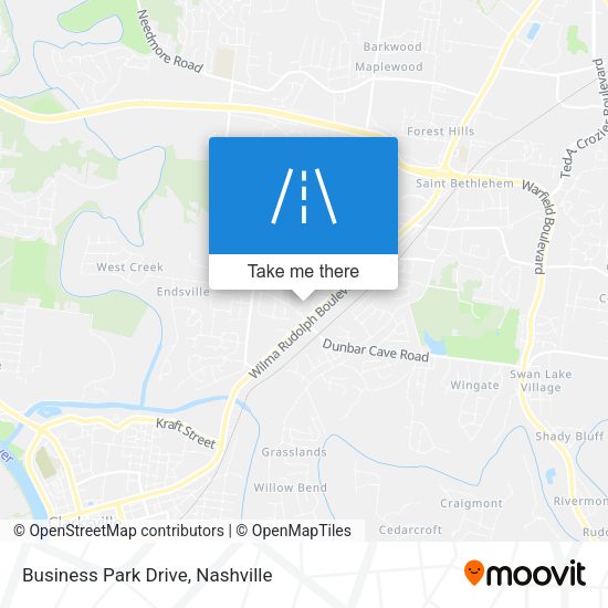 Mapa de Business Park Drive