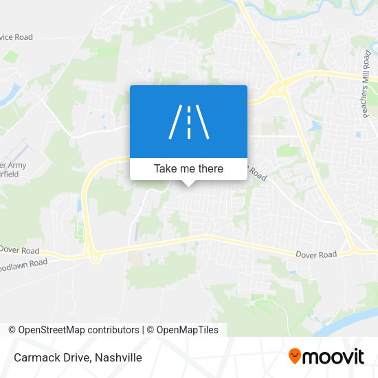 Mapa de Carmack Drive