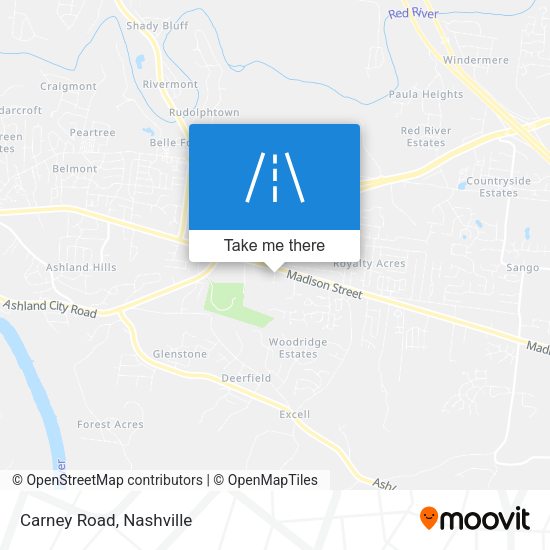 Mapa de Carney Road