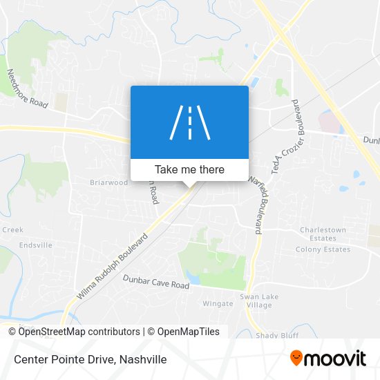 Mapa de Center Pointe Drive