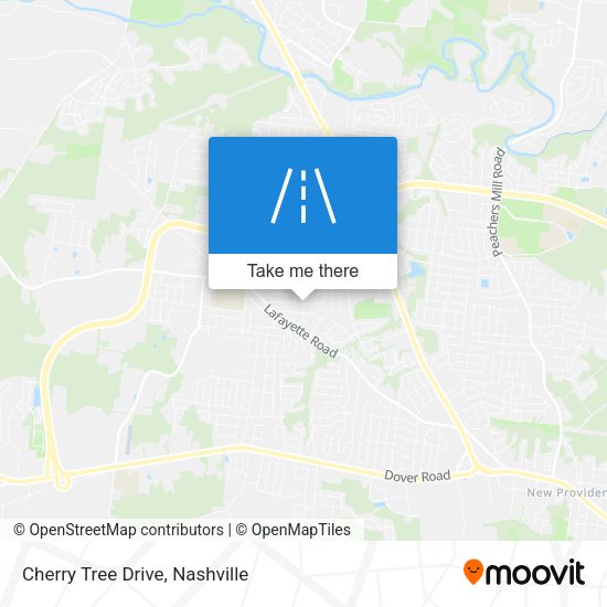 Cherry Tree Drive map