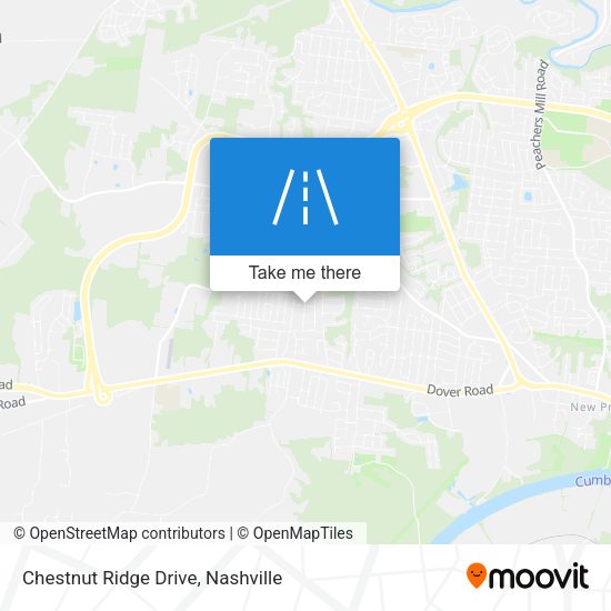 Chestnut Ridge Drive map