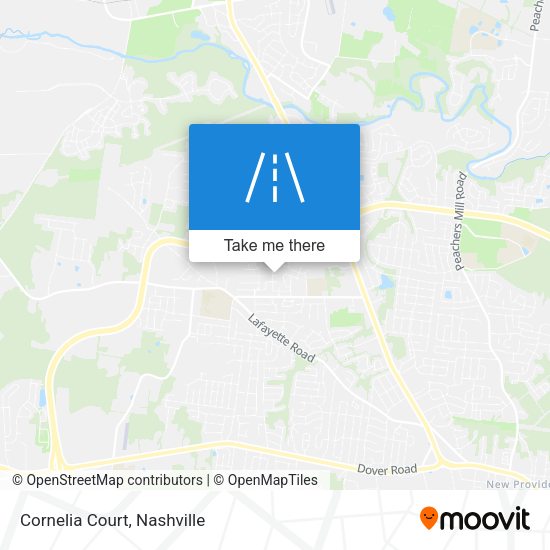 Mapa de Cornelia Court
