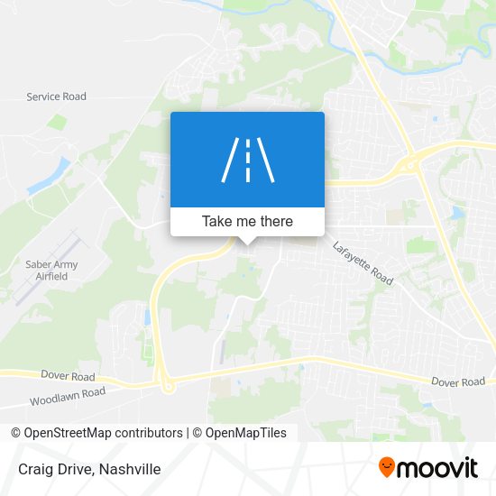 Craig Drive map