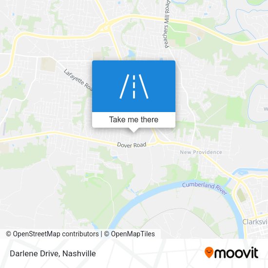Mapa de Darlene Drive