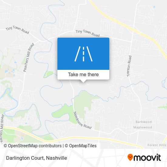 Darlington Court map