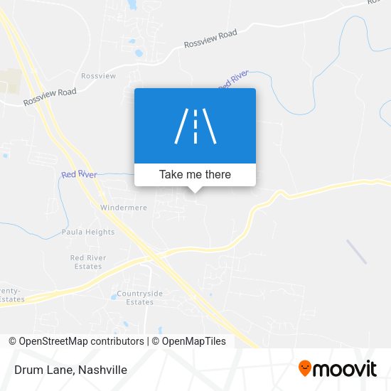 Mapa de Drum Lane