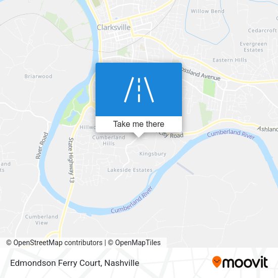 Mapa de Edmondson Ferry Court