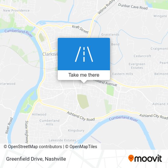 Mapa de Greenfield Drive