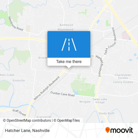Mapa de Hatcher Lane