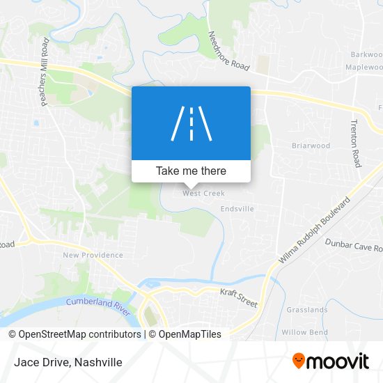 Mapa de Jace Drive