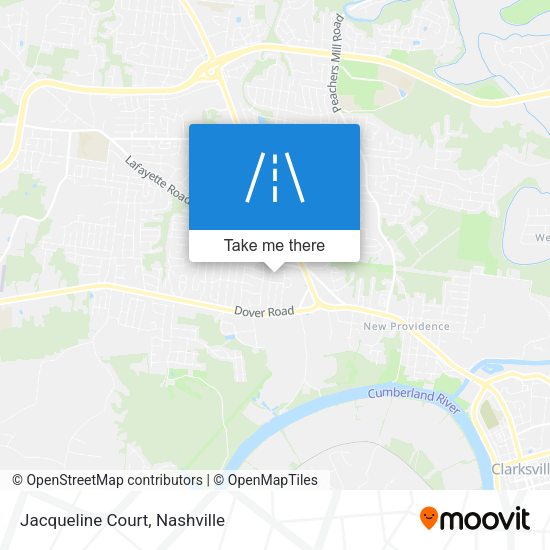 Mapa de Jacqueline Court