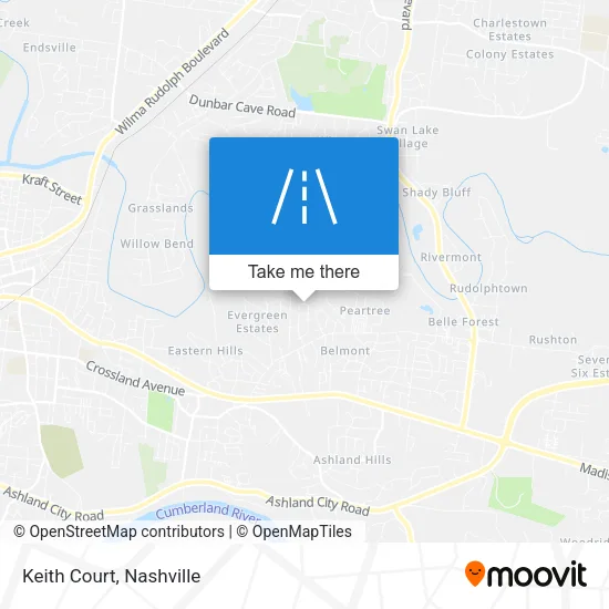 Keith Court map