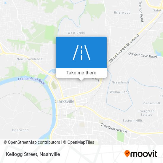 Mapa de Kellogg Street