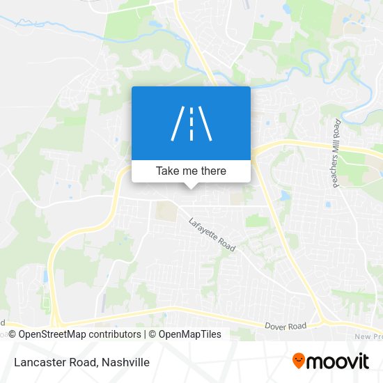 Mapa de Lancaster Road