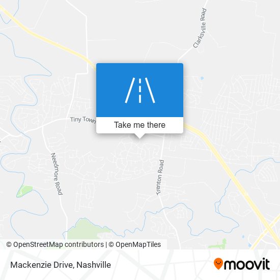 Mackenzie Drive map