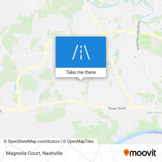 Mapa de Magnolia Court
