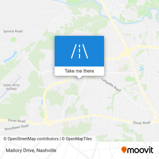 Mapa de Mallory Drive
