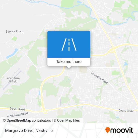 Mapa de Margrave Drive