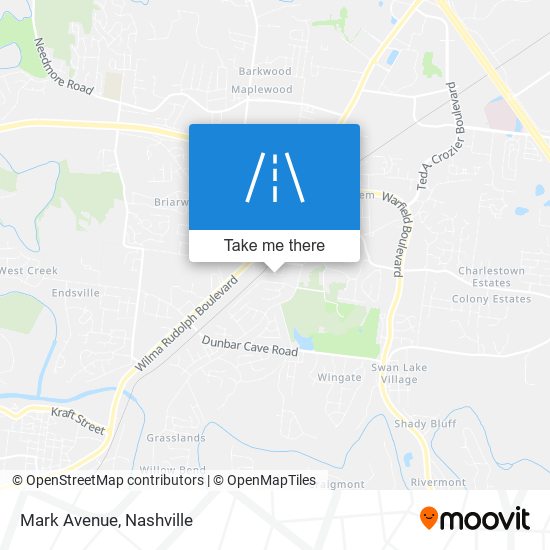 Mapa de Mark Avenue