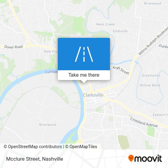 Mapa de Mcclure Street
