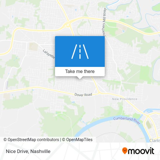 Mapa de Nice Drive